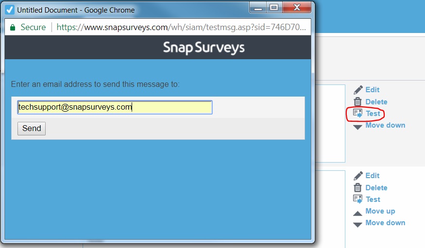 Helpful Tip Avoid Spam Filters When Sending Online Surveys Snap - include yourself in the list