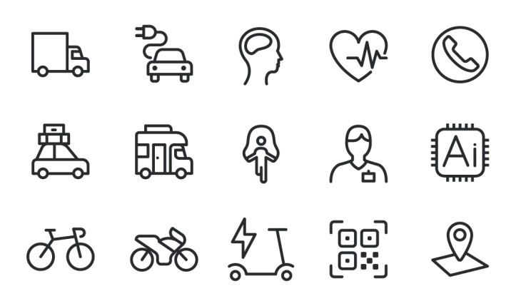 health icons for surveys